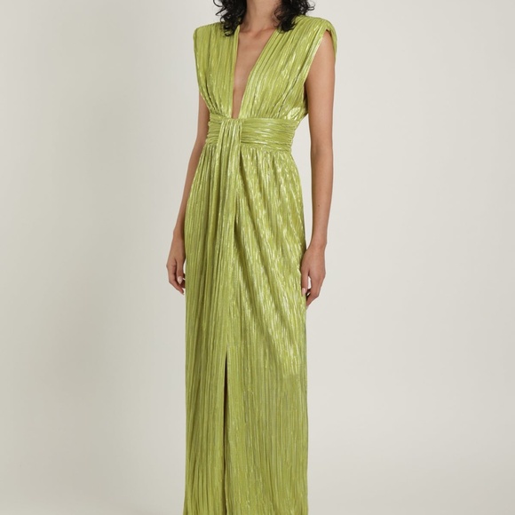Sabina Musayev Lana Dress | XS | Lime Green - Picture 14 of 14